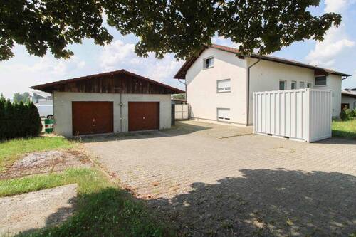 Haus Seitenansicht - 