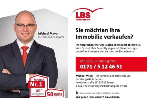 Ihr Makler der Region - 3 Zimmer Etagenwohnung in Seesen