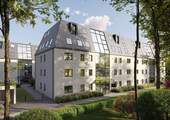 Aussenvisualisierung_Wallenstein_Haus1.jpg - 3 Zimmer Terrassenwohnung zum Kaufen in München