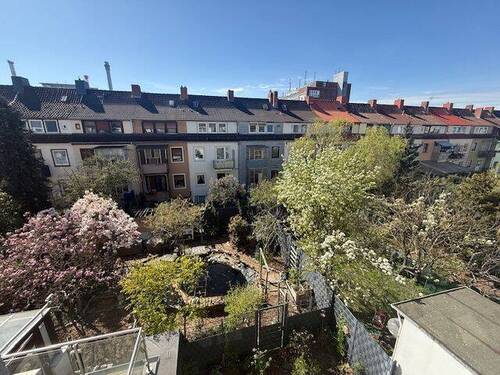 Blick vom Balkon - 