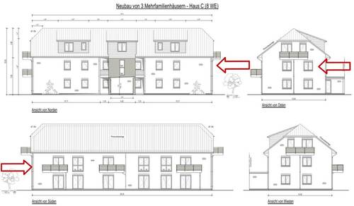 Ansicht ETW 6 - Neubau einer Eigentumswohnung in ruhiger Lage