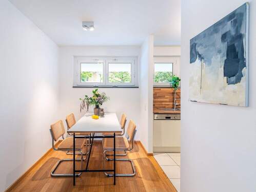 Essbereich - Etagenwohnung mit 84,50 m&sup2; in München zum Kaufen