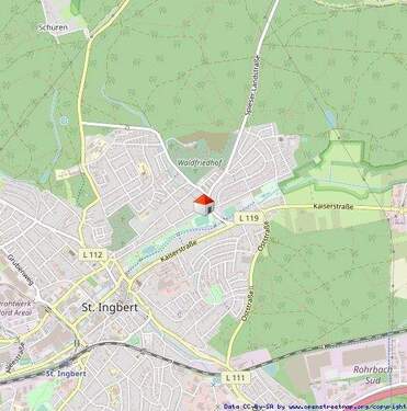 Lageplan - 6 Zimmer Doppelhaushälfte zum Kaufen in Sankt Ingbert