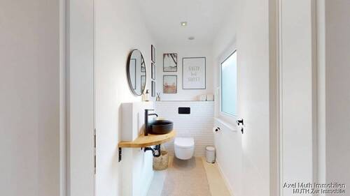 Sanitärbereich für Gäste - 