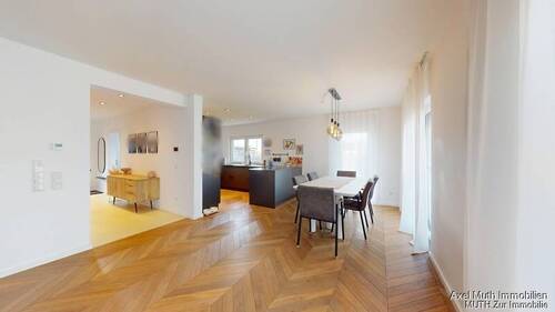 große,offene Wohn-Essküche - 