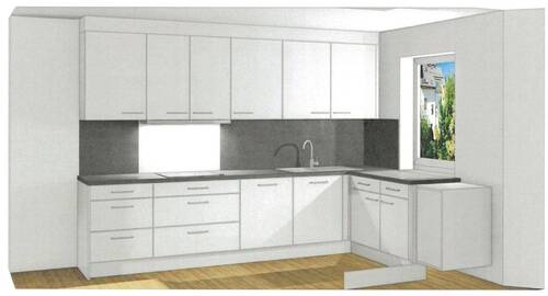 Küche - 4 Zimmer Reihenendhaus zur Miete in Neufahrn bei Freising