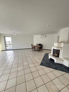 Essbereich mit Kamin - 