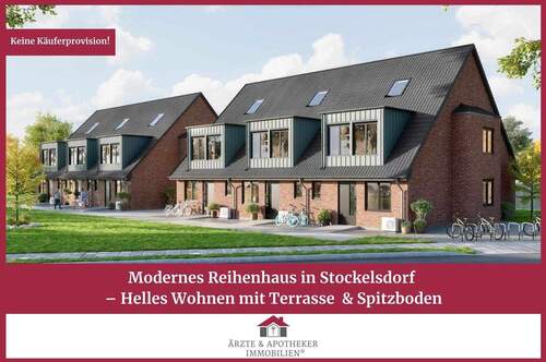 Ärzte & Apotheker Immobilien - Modernes Reihenhaus in Stockelsdorf - Wohnen mit Terrasse und Garten