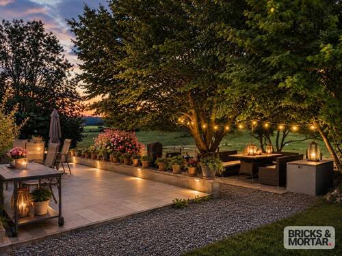 Garten - Abendstimmung - 