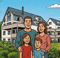 Ein Familien Unikat auf zwei Ebenen - mit Blick auf die Paar und Sonne im Herzen - Mering