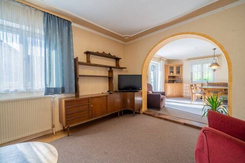 Wohnbereich - 4 Zimmer Einfamilienhaus zum Kaufen in Peiting