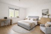 Skandinavisches Schlafzimmer mit neutralem Design.png - 