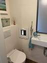 Gäste WC mit Waschbecken - 