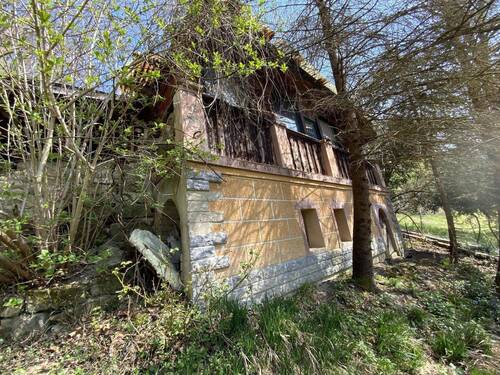 Gartenhaus Vorderansicht - Bungalow mit 25,00 m&sup2; in Bad Blankenburg zum Kaufen