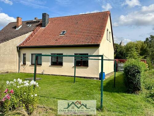 Rückansicht - Doppelhaushälfte mit 110,00 m&sup2; in Altkalen zum Kaufen