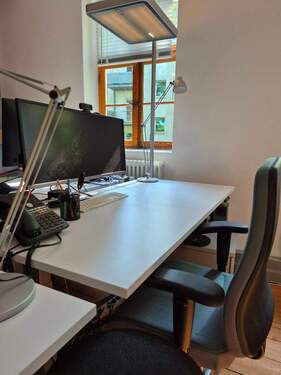 Büroraum 1 - Möbliertes Büro zur Untermiete im Herzen von Altona - All-in-Miete