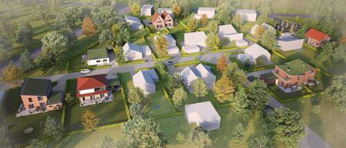 Vogelperspektive - Grundstück zum Kaufen in Oldendorf