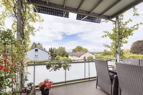 Balkon mit traumhafter Fernsicht - 