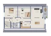Dachgeschoss - 3 Zimmer Etagenwohnung in Ettlingen / Bruchhausen