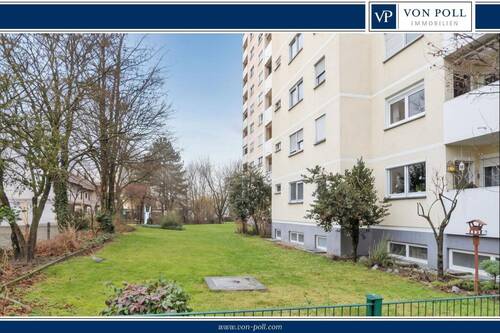 Titelbild - Renovierte 3,5-Zimmer-Wohnung mit schönem Fernblick und Garage