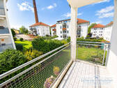 Balkon - Eigentumswohnung mit 2 Zimmern im 1. OG in gepflegtem Wohnpark am Wilhelm-Wunderlich-Park in Meerane