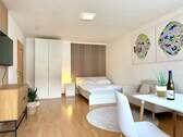 Impression - Vollmöblierte 1-Zimmer-Wohnung mit Balkon & TG-Stellplatz - Nähe MTU, ZF, Airbus & DHBW!