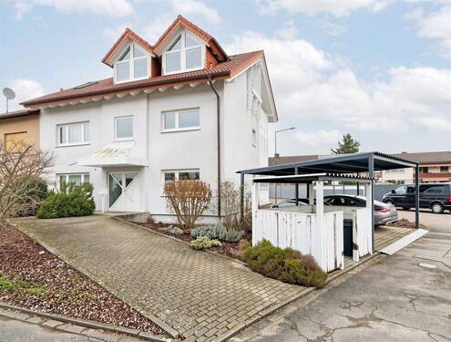 Außenansicht (KI) - 7 Zimmer Mehrfamilienhaus, Wohnhaus zum Kaufen in Hockenheim