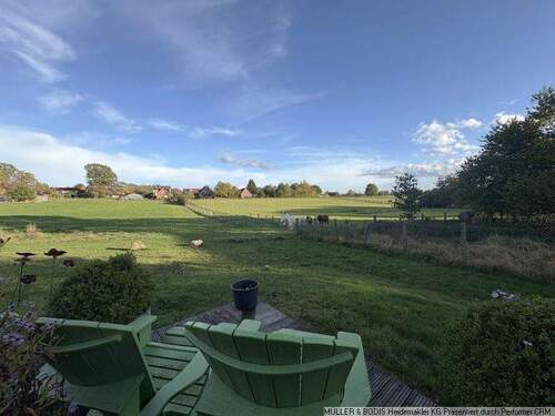 Blick von der Terrasse - Fast neues EFH in Traumlage! - 1.595,00 EUR Kaltmiete, ca.  145,00 m² Wohnfläche