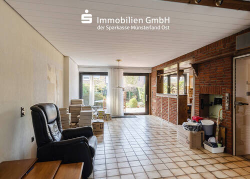 Wohnzimmer - 4 Zimmer Reihenmittelhaus in Angelmodde