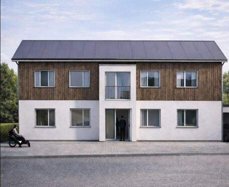 Außenansicht - Letzte Einheit: Passau-Grubweg - Exklusive 3-Zimmer-Neubauwohnung in KFW40 Bauweise