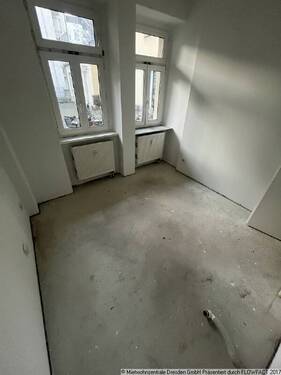 Hinterzimmer - Tolle Gewerbefläche mit 2 Zimmern in der Neustadt - Nähe des Alaunparks !!! - 