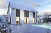 Ansicht Garten Winter - 5 Zimmer Einfamilienhaus zum Kaufen in Niederwallmenach