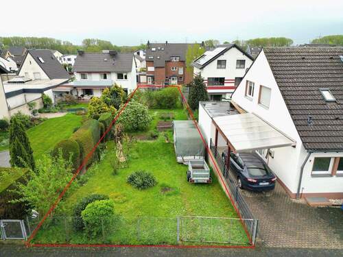 Luftbild - Grundstück in Wesseling / Urfeld