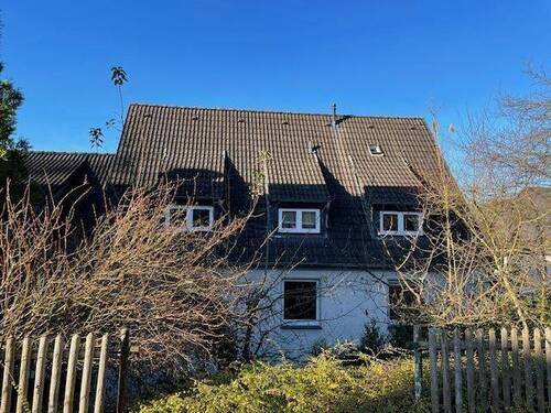 Rückansicht - VERMITTELT ... Zwei-Familienhaus in City-Lage von Oeventrop !