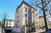 Hausansicht - !!!SOFORT BEZUGSFREI!!! Traumhafte 3-Zimmer-Wohnung im Herzen von Striesen mit Terrasse und Garten