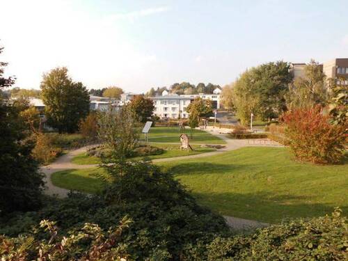 Ausblick aus dem Loft zum Park - 