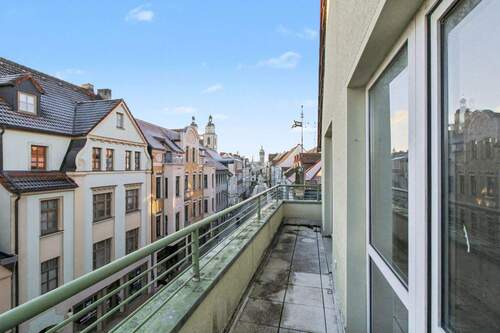 Blick vom Balkon - 
