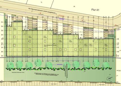 Lageplan und Bebauung - 