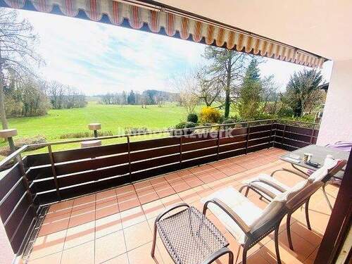 Ausblick vom Balkon Wohnzimmer - 