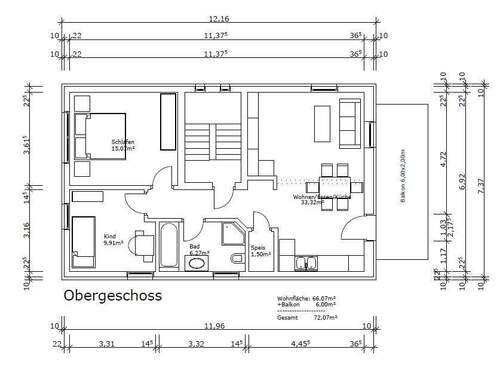 Obergeschoss - 