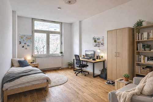 Zimmer 2 - Etagenwohnung mit 65,50 m&sup2; in Düsseldorf zum Kaufen