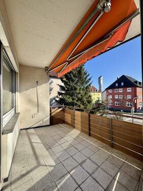 Balkon Ansicht 1 - Etagenwohnung mit 68,00 m&sup2; in Ludwigsburg zum Kaufen