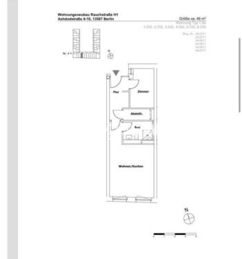 Bild 2 - 2 Zimmer Etagenwohnung zur Miete in Berlin