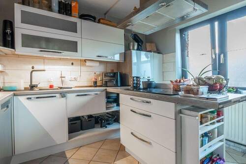 Die angeschlossene Küche - 