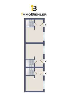 1 Zimmer Wohnung - 