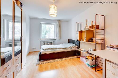 Einrichtungsbeispiel Schlafzimmer - 