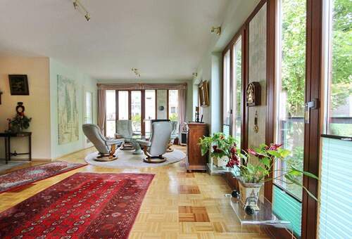 Blick in den Wohnbereich - 