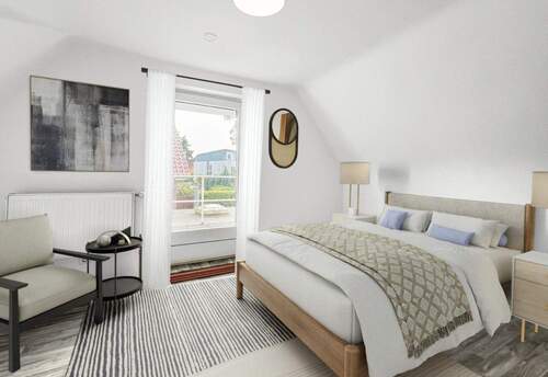 Schlafzimmer 2 - Virtual-Staging - 