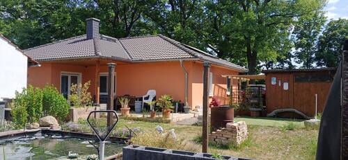 Ansicht hinten Terrasse 2.jpg - 4 Zimmer Mehrfamilienhaus, Wohnhaus in Ludwigsfelde