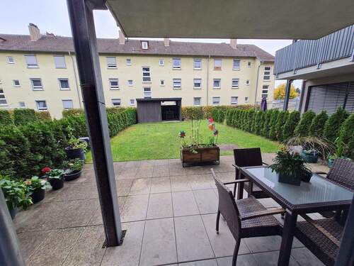 Terrasse und Garten - 